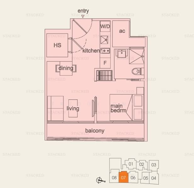 Centra Studios, 25 Lorong 25 Geylang, Studio, 409 sqft, Apartment For Rent, by Freddy Ong, 500071639 - PropertyGuru.com.sg