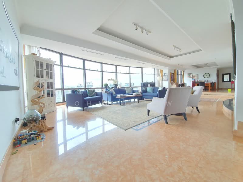 Four Seasons Park Condominium For Sale at S$ 14,288,888 | PropertyGuru Singapore - Living Room