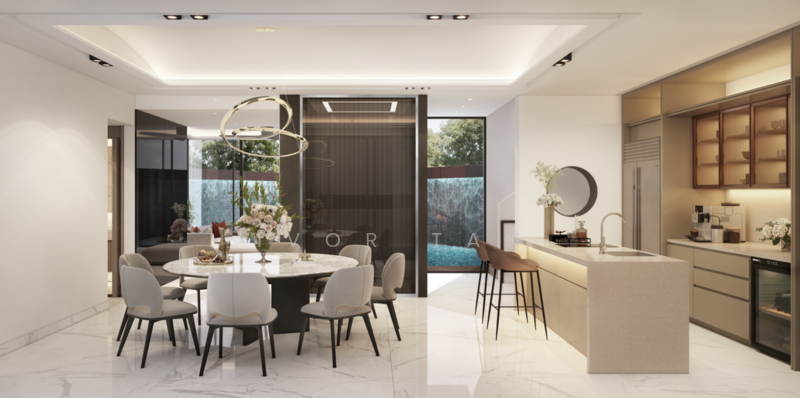 Villas @ Greenbank Park Semi-Detached House For Sale at S$ 9,500,000 | PropertyGuru Singapore - Kitchen