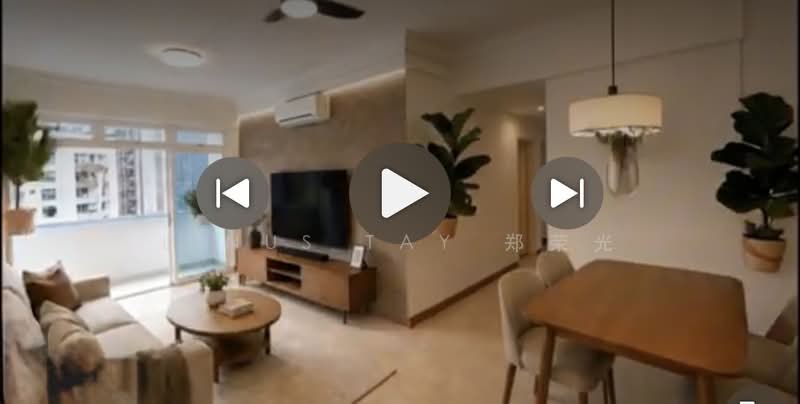 La Crystal, 160 Killiney Road, 3 Bedrooms, 1,076 sqft, Condominium For Sale, by Linus Tay 郑荣光, 500071665 - Living Room - PropertyGuru.com.sg