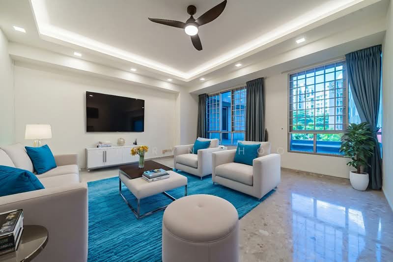 UE Square, 207 River Valley Road, 4 Bedrooms, 1,927 sqft, Apartment For Sale, by Cheryne Hoo, 500071683 - Living Room - PropertyGuru.com.sg