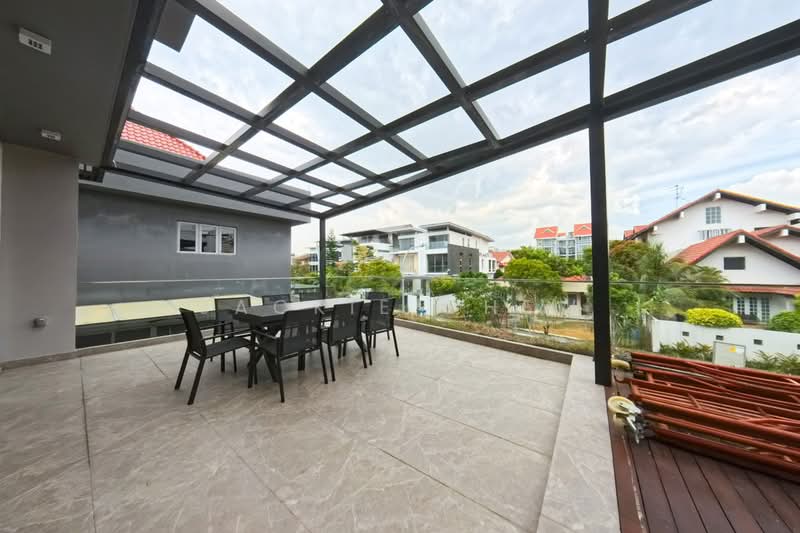 ❤️GIANT⚡️Within 1km to Tao Nan at Jalan Baiduri! Brand New Corner Terrace w Solar Panels Installed! Corner Terrace For Sale at S$ 9,200,000 | PropertyGuru Singapore - Exterior