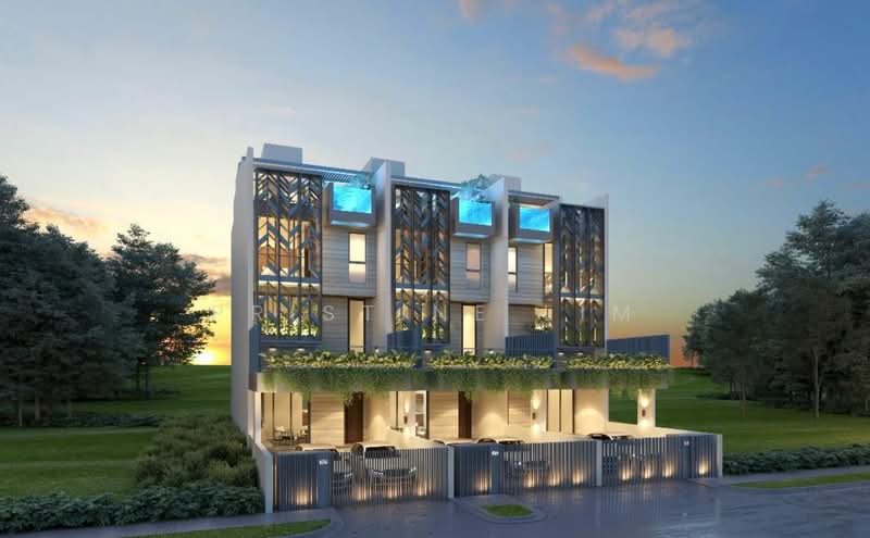 Rare Three Brand New Freehold Inter-Terraces | Onan Road Terraced House For Sale at S$ 7,500,000 | PropertyGuru Singapore - Exterior