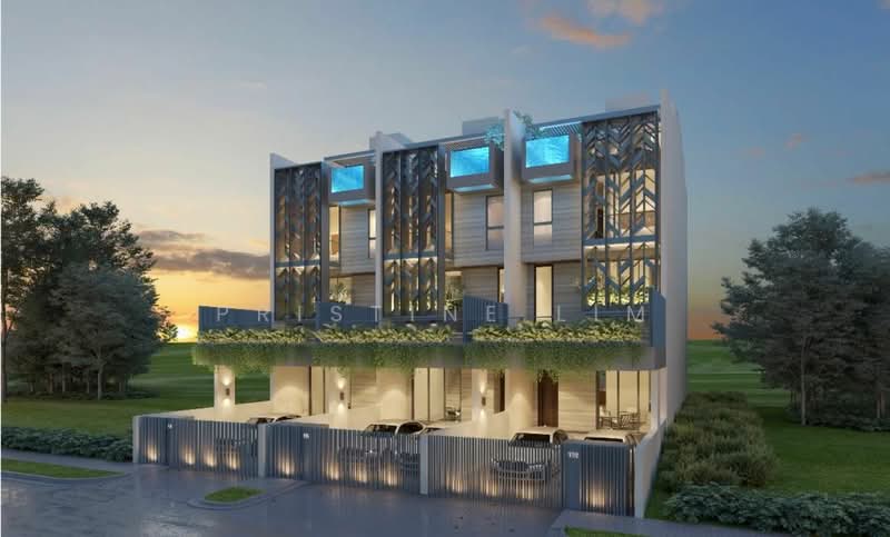 Rare Three Brand New Freehold Inter-Terraces | Onan Road Terraced House For Sale at S$ 7,500,000 | PropertyGuru Singapore - Exterior