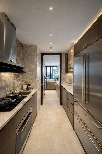 Freehold Sea View Penthouse with Unblocked Views in Prime East Coast Condominium For Sale at S$ 5,800,000 | PropertyGuru Singapore - Kitchen