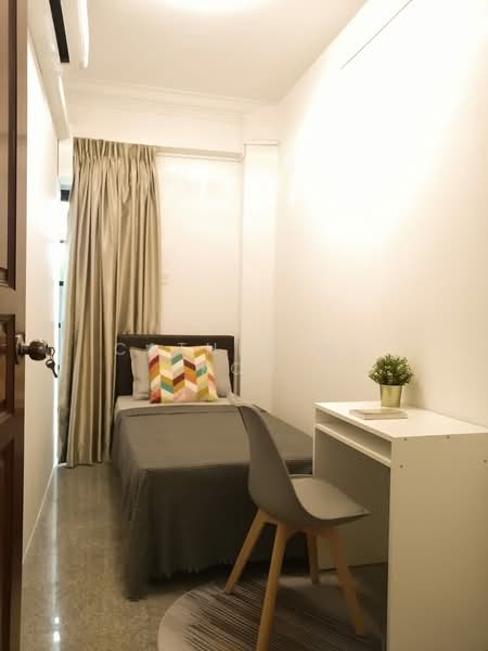 Bedroom 3 with shared balcony