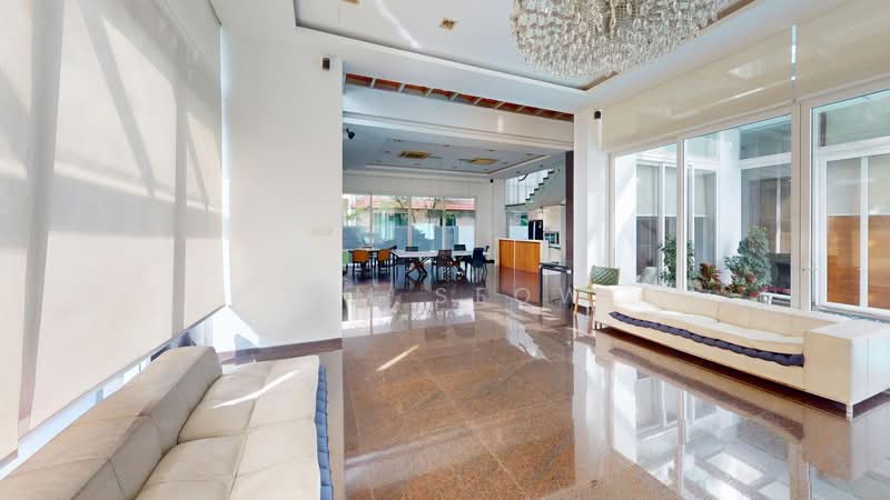 Modern Bungalow on hilltop Bungalow House For Sale at S$ 25,000,000 | PropertyGuru Singapore - Living Room