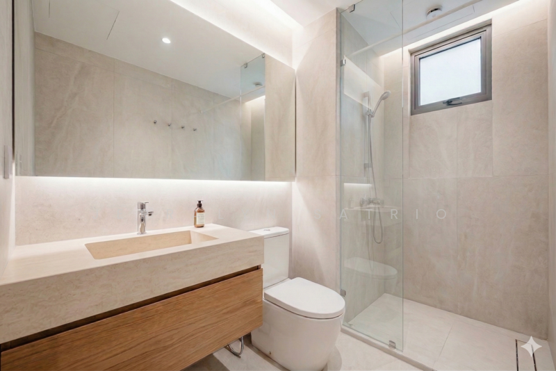 Yew Mei Green Condominium For Sale at S$ 1,390,000 | PropertyGuru Singapore - Bathroom
