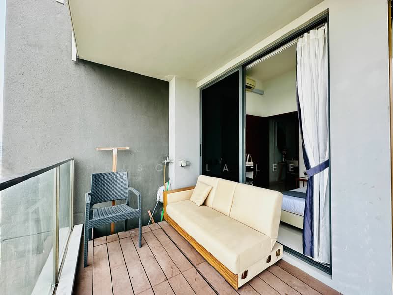 Forte Suites, 88 Mergui Road, 3 Bedrooms, 678 sqft, Condominium For Rent, by Priscilla Lee, 500071849 - Balcony - PropertyGuru.com.sg