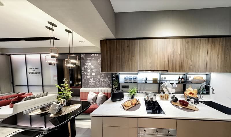 Sceneca Residence, Tanah Merah Kechil Link, 2 Bedrooms, 764 sqft, Apartment For Rent, by Elonn Seah, 500071940 - Kitchen - PropertyGuru.com.sg