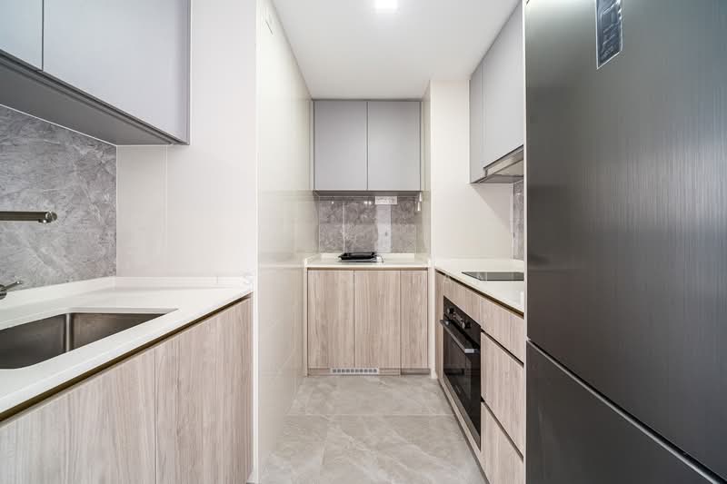 AMO Residence, 23 Ang Mo Kio Rise, 2 Bedrooms, 678 sqft, Condominium For Rent, by Isaac Tan, 500072039 - Kitchen - PropertyGuru.com.sg