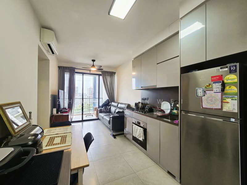 The Antares, 19 Mattar Road, 2 Bedrooms, 710 sqft, Condominium For Rent, by Zhang Jinwei (Zavier), 500072072 - Living Room - PropertyGuru.com.sg