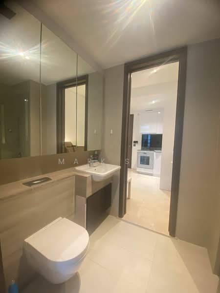 Robinson Suites, 50 Robinson Road, 1 Bedroom, 495 sqft, Condominium For Rent, by Mark Sim, 500072075 - Bathroom - PropertyGuru.com.sg