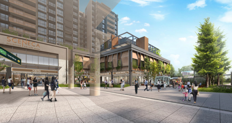 Sceneca Residence, Tanah Merah Kechil Link, 936 sqft, Mall Shop For Rent, by Wendy Chua, 500072089 - Exterior - CommercialGuru.com.sg