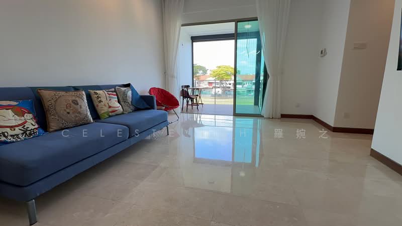 Suites Twenty Two, 25 Lorong G Telok Kurau, 3 Bedrooms, 1,023 sqft, Condominium For Rent, by Celeste Loh 羅婉之, 500072126 - Living Room - PropertyGuru.com.sg