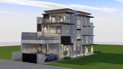 For Sale - ⭐️⭐️LANDED7772@ Bedok Brand New Corner Terrace near Tanah Merah MRT