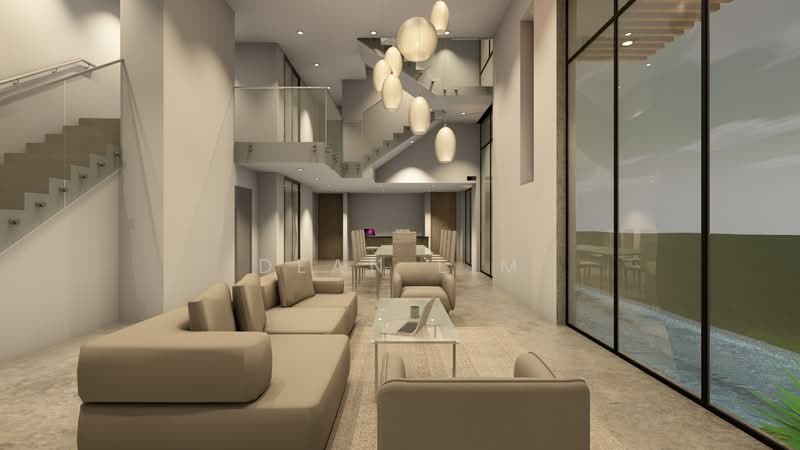 ⭐️⭐️LANDED7772@ Bedok Brand New Corner Terrace near Tanah Merah MRT Corner Terrace For Sale at S$ 7,280,000 | PropertyGuru Singapore - Living Room