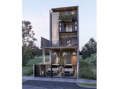 For Sale - Brand New 3.5 Storey Inter-Terrace (Attic & Lift)