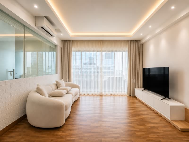 International Plaza, 10 Anson Road, 2 Bedrooms, 1,033 sqft, Apartment For Rent, by Carrie Chin, 500072306 - Living Room - PropertyGuru.com.sg