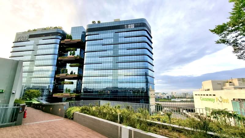 Woods Square, 8 Woodlands Square, 1,152 sqft, Office For Sale, by Lawrence Tan, 500072353 - Exterior - CommercialGuru.com.sg