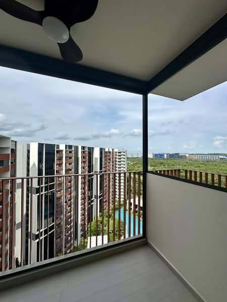 Riverfront Residences, 45 Hougang Avenue 7, 1 Bedroom, 581 sqft, Condominium For Rent, by Kenneth Loh, 500072417 - Balcony - PropertyGuru.com.sg