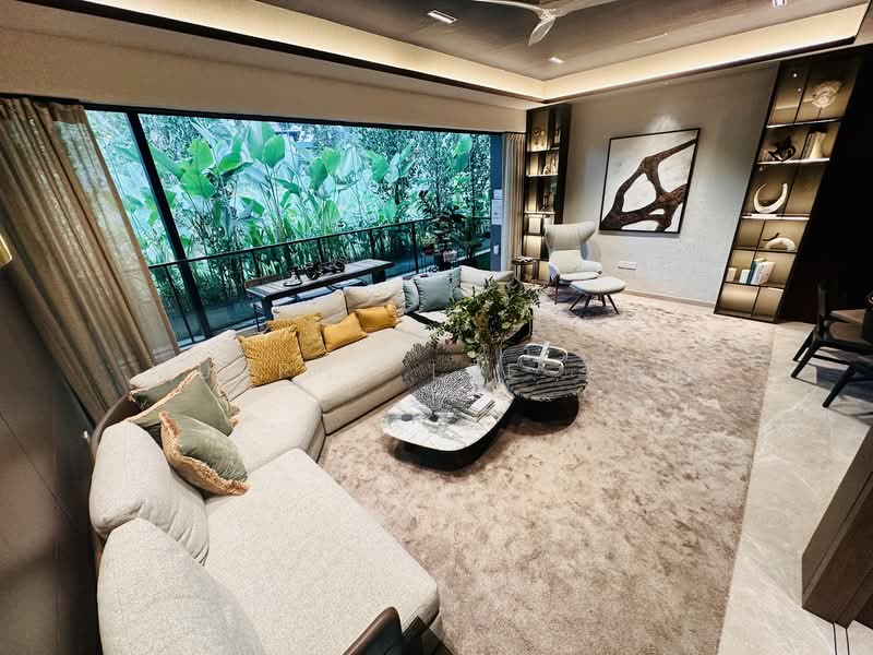 Terra Hill Condominium For Sale at S$ 3,529,000 | PropertyGuru Singapore - Living Room