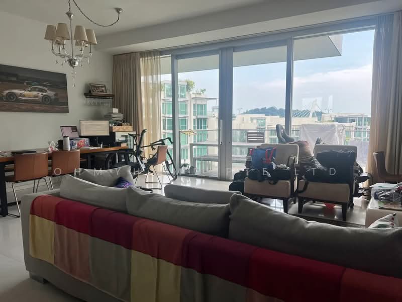 Reflections at Keppel Bay, 3 Keppel Bay View, 3 Bedrooms, 1,905 sqft, Condominium For Rent, by DICKSON PANG, 500072620 - Living Room - PropertyGuru.com.sg