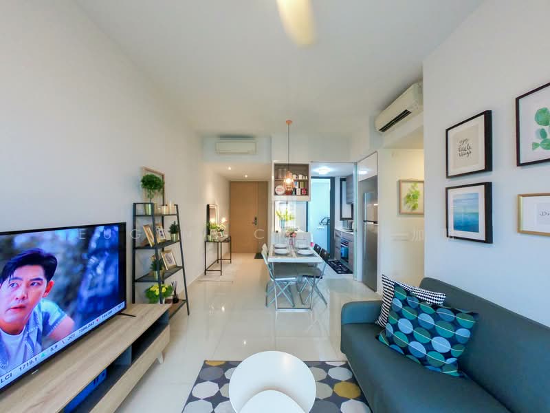 Coco Palms, 17 Pasir Ris Grove, 2 Bedrooms, 743 sqft, Condominium For Rent, by Eugene Chen 陈加明, 500072627 - Living Room - PropertyGuru.com.sg