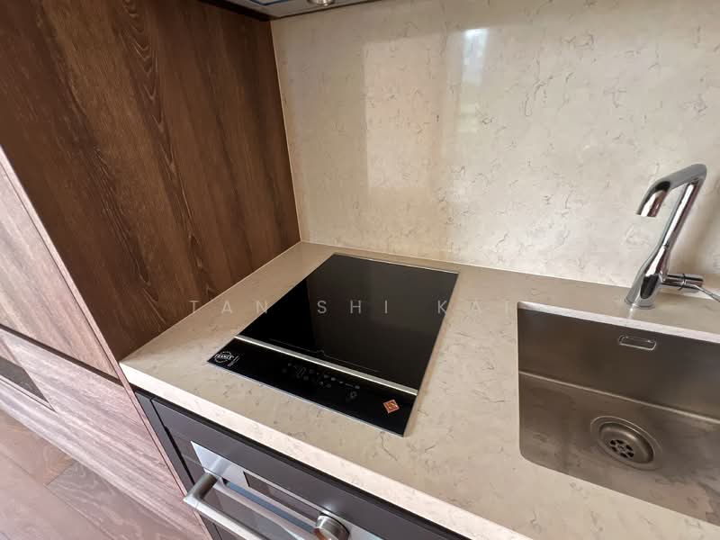 Cheap Brand New Freehold Luxurious 1B with Household Shelter and Window in toilet! Condominium For Sale at S$ 1,290,000 | PropertyGuru Singapore - Kitchen