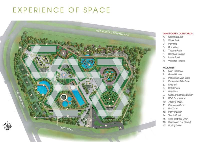 The Interlace Condominium For Sale at S$ 1,880,000 | PropertyGuru Singapore - Site plan