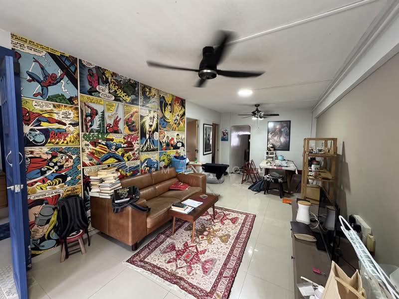 354 Clementi Avenue 2, 354 Clementi Avenue 2, 3 Bedrooms, 990 sqft, HDB Flat For Rent, by James Ow, 500072723 - Living Room - PropertyGuru.com.sg