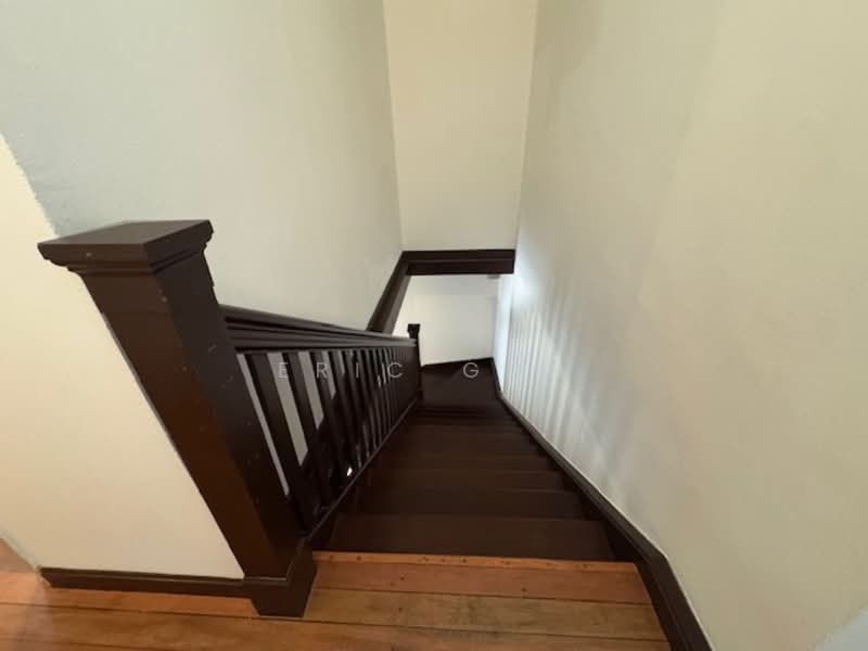 Townerville, 57 McNair Road, 3 Bedrooms, 2,921 sqft, Conservation House For Rent, by Eric Gan, 500072737 - Staircase to Upper Level - PropertyGuru.com.sg