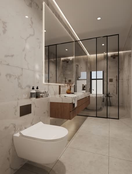 Dido Street D15 CHEAP Freehold Brand New 2 Storey Inter-Terrace Bedok MRT TOP Q3 2027 Terraced House For Sale at S$ 5,850,000 | PropertyGuru Singapore - Bathroom