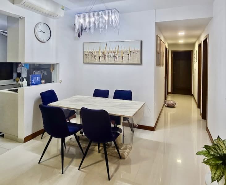 Waterfront Waves, 760 Bedok Reservoir Road, 4 Bedrooms, 1,345 sqft, Condominium For Rent, by Tan Siew Foong, 500072902 - Dining Room - PropertyGuru.com.sg
