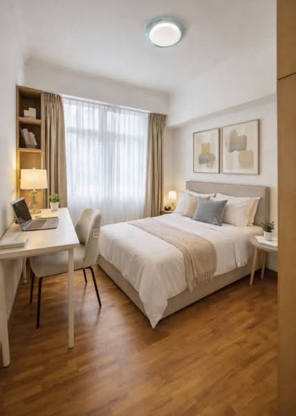 Emerald Garden Condominium For Sale at S$ 2,600,000 | PropertyGuru Singapore - Common Bedroom