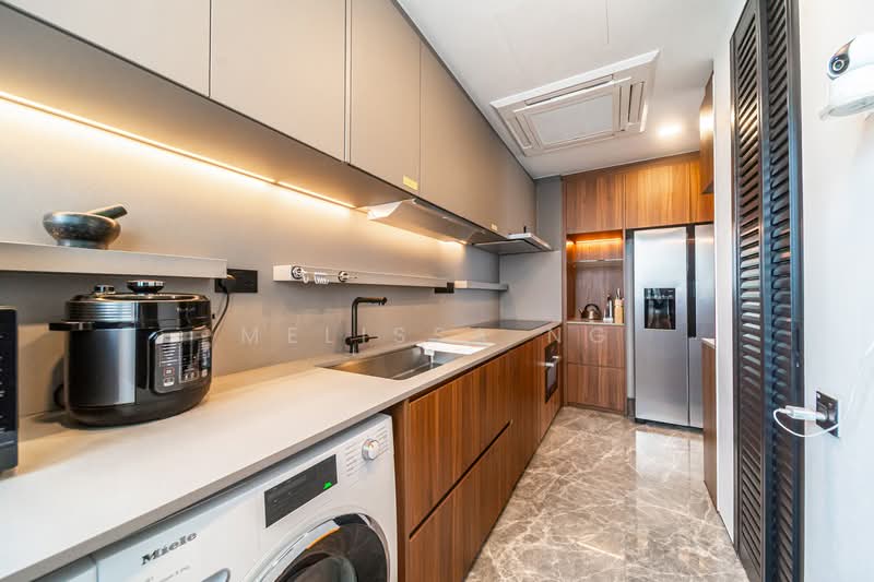 One Holland Village Residences, 5 Holland Village Way, 4 Bedrooms, 2,088 sqft, Condominium For Rent, by Melissa Ng, 500073044 - Kitchen - PropertyGuru.com.sg