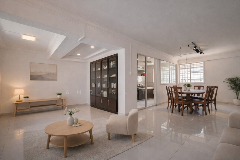 1 Everton Park HDB Flat For Sale at S$ 1,133,000 | PropertyGuru Singapore - Living Room