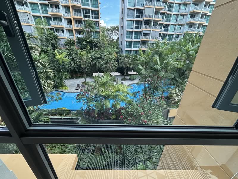 The Glades Condominium For Sale at S$ 1,898,000 | PropertyGuru Singapore - View from master bedroom 