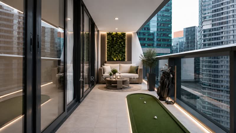 Marina Bay Suites, 3 Central Boulevard, 3 Bedrooms, 1,572 sqft, Apartment For Sale, by Larry Mah, 500073246 - Balcony - PropertyGuru.com.sg