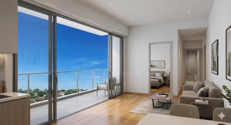 Pinery Residences Condominium For Sale at S$ 1,498,000 | PropertyGuru Singapore - Living Room