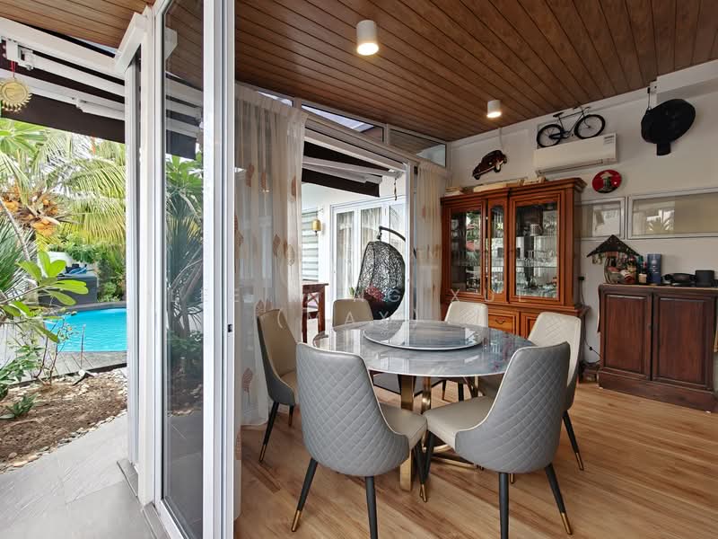 Seletar Hills Estate Semi-Detached House For Sale at S$ 6,500,000 | PropertyGuru Singapore - Dining Room