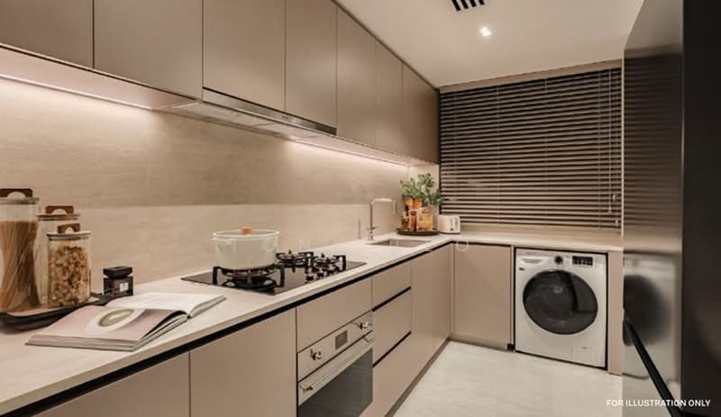 Pinery Residences Condominium For Sale at S$ 2,352,000 | PropertyGuru Singapore - Kitchen