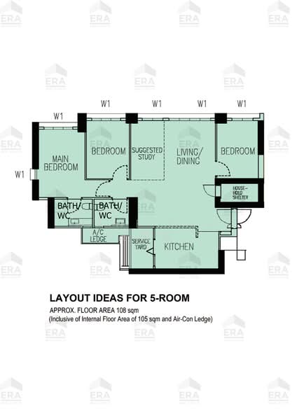 96 Dawson Road HDB Flat For Sale at S$ 1,480,000 | PropertyGuru Singapore