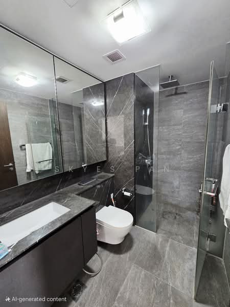 Thomson Impressions, 3 Lorong Puntong, 1 Bedroom, 463 sqft, Condominium For Rent, by Skyes Pan, 500073380 - Bathroom - PropertyGuru.com.sg