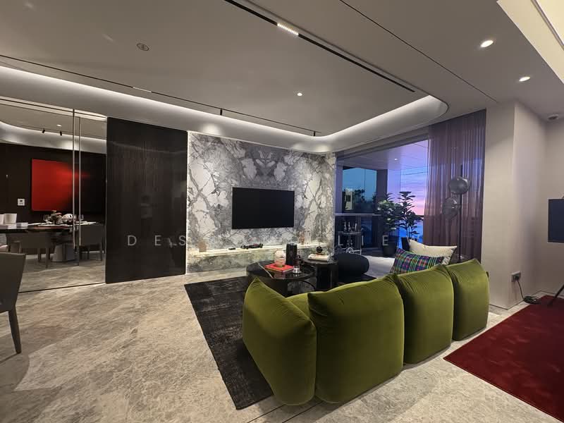 W Residences Marina View - Singapore Condominium For Sale at S$ 1,880,000 | PropertyGuru Singapore - Living Room