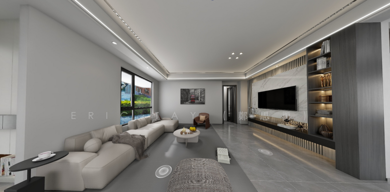 Watten Park Semi Detached Semi-Detached House For Sale at S$ 12,499,999 | PropertyGuru Singapore - Living Room