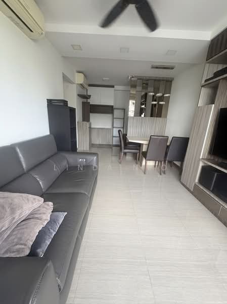 FLO Residence, Punggol Field Walk, 3 Bedrooms, 1,012 sqft, Condominium For Rent, by Linda Neo, 500073521 - Living Room - PropertyGuru.com.sg