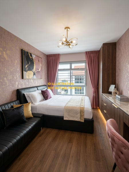 409A Northshore Drive HDB Flat For Sale at S$ 880,000 | PropertyGuru Singapore - Master Bedroom