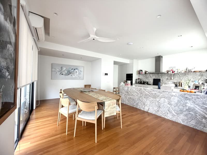 Beautifully Renovated Landed Off Holland Road Corner Terrace For Sale at S$ 7,500,000 | PropertyGuru Singapore - Dining Room