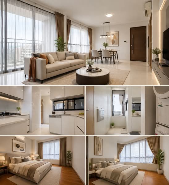 The Trizon, 8 Ridgewood Close, 2 Bedrooms, 1,044 sqft, Condominium For Sale, by Daniel Chua, 500073638 - Living Room - PropertyGuru.com.sg